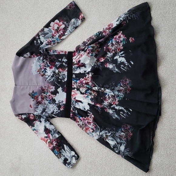 Little Mistress Multicolored Dress - Picture 8 of 8